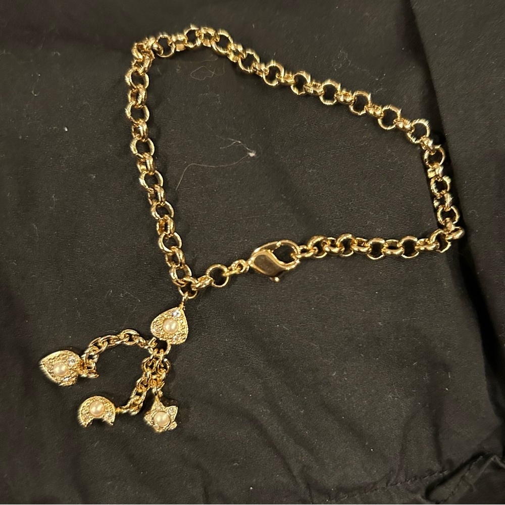 New Vintage Christian Dior Charm Bracelet